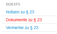 6.1.4 DOKUMENTDATEN BEARBEITEN Um die Dokumentdaten nicht das Dokument selbst bearbeiten zu können, wählen Sie das zu bearbeitende Dokument und klicken auf das Bearbeitungssymbol (Stift).