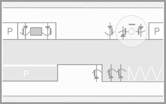 Straßenraumaufteilung Fahrradparken im Einmündungs-/Eckbereich Fahrradparken statt Kfz-Stellplätze
