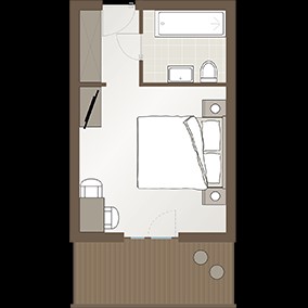 Doppel- & Familienzimmer Doppelzimmer mit Balkon ca.