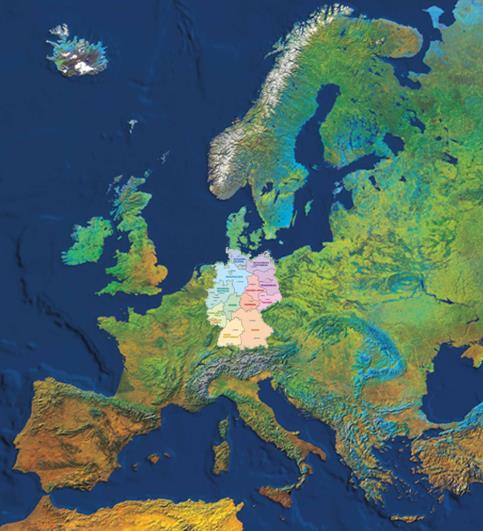 Vermessungs- und Katasterwesen in Deutschland Die Geodateninfrastruktur in Europa INSPIRE GDI-DE ist Bestandteil der europäischen GDI, um Geodaten auch international zu vernetzen Grundlage bildet die