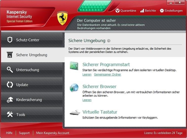 Programmstart - Sicherer