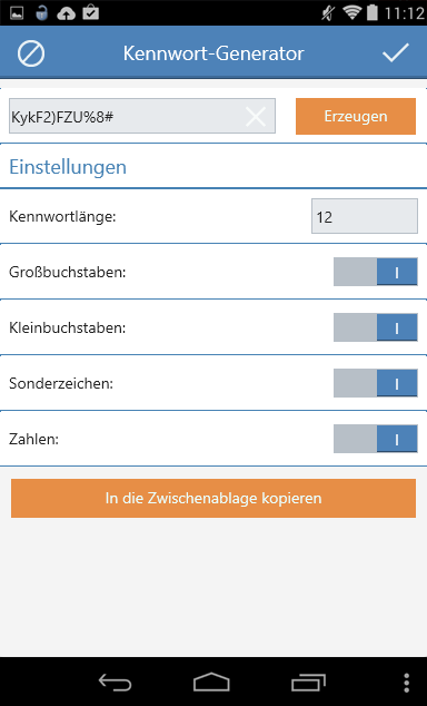 Kennwort -Generator Wenn Sie ein sicheres Kennwort von Password Depot generieren lassen möchten, gehen Sie entweder bei einem bestehenden Eintrag auf das Bleistiftsymbol zum Bearbeiten und wählen