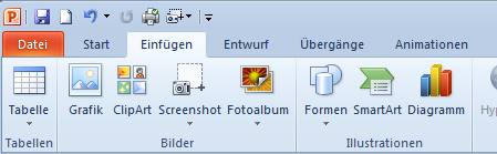 Bildschirmaufnahmen Die Kamera für den Screenshot findet man in den Microsoft Office Anwendungen im Menüband im Register Einfügen bei 1. Word und Excel in der Gruppe Illustration 2.