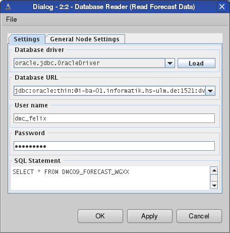 Data Mining Team der HS Ulm Data Mining - Oracle vs.