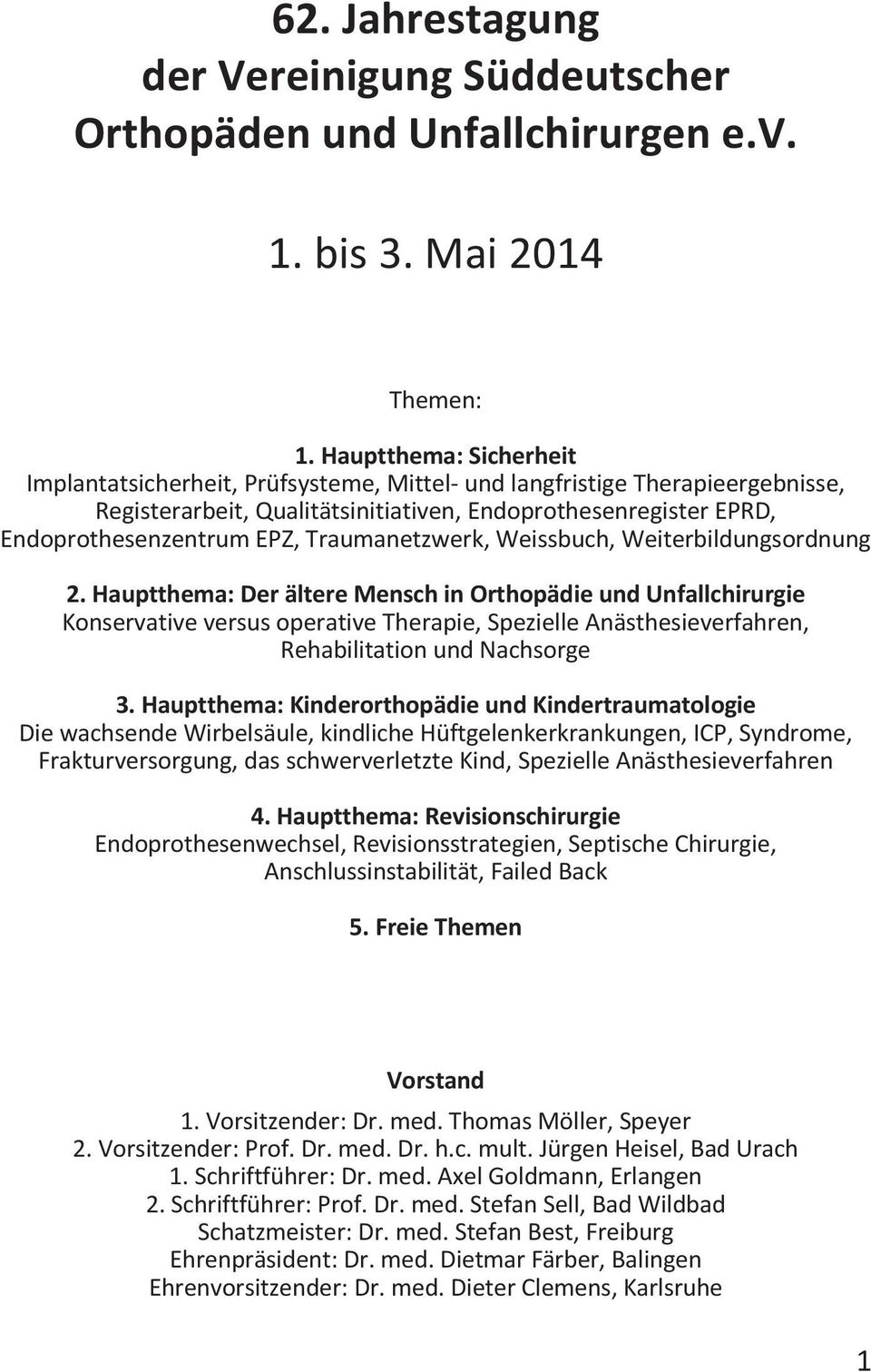 Traumanetzwerk, Weissbuch, Weiterbildungsordnung 2.