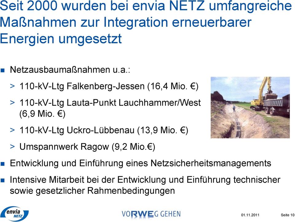 ) > 110-kV-Ltg Lauta-Punkt Lauchhammer/West (6,9 Mio. ) > 110-kV-Ltg Uckro-Lübbenau (13,9 Mio.