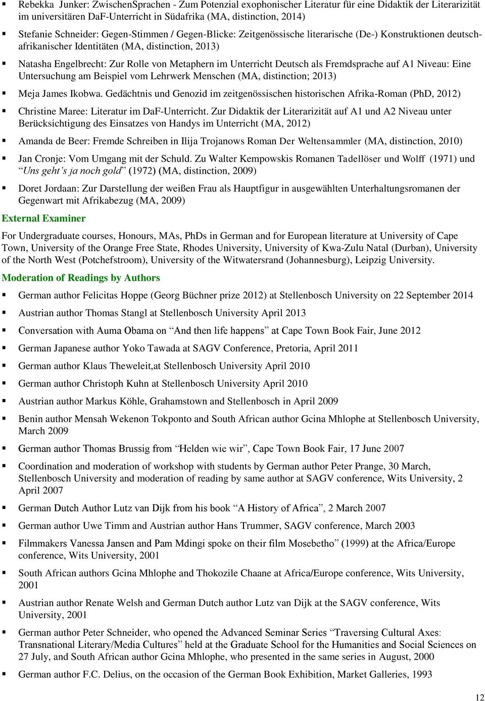 Deutsch als Fremdsprache auf A1 Niveau: Eine Untersuchung am Beispiel vom Lehrwerk Menschen (MA, distinction; 2013) Meja James Ikobwa.