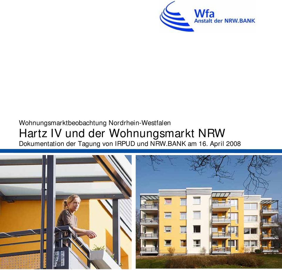 Wohnungsmarkt NRW Dokumentation der