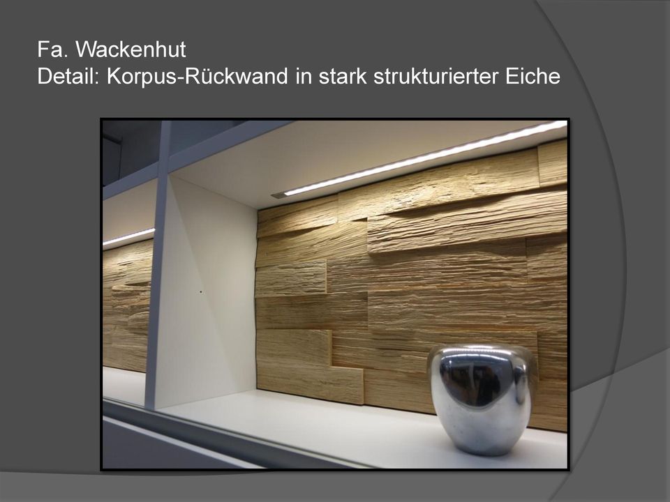 Korpus-Rückwand