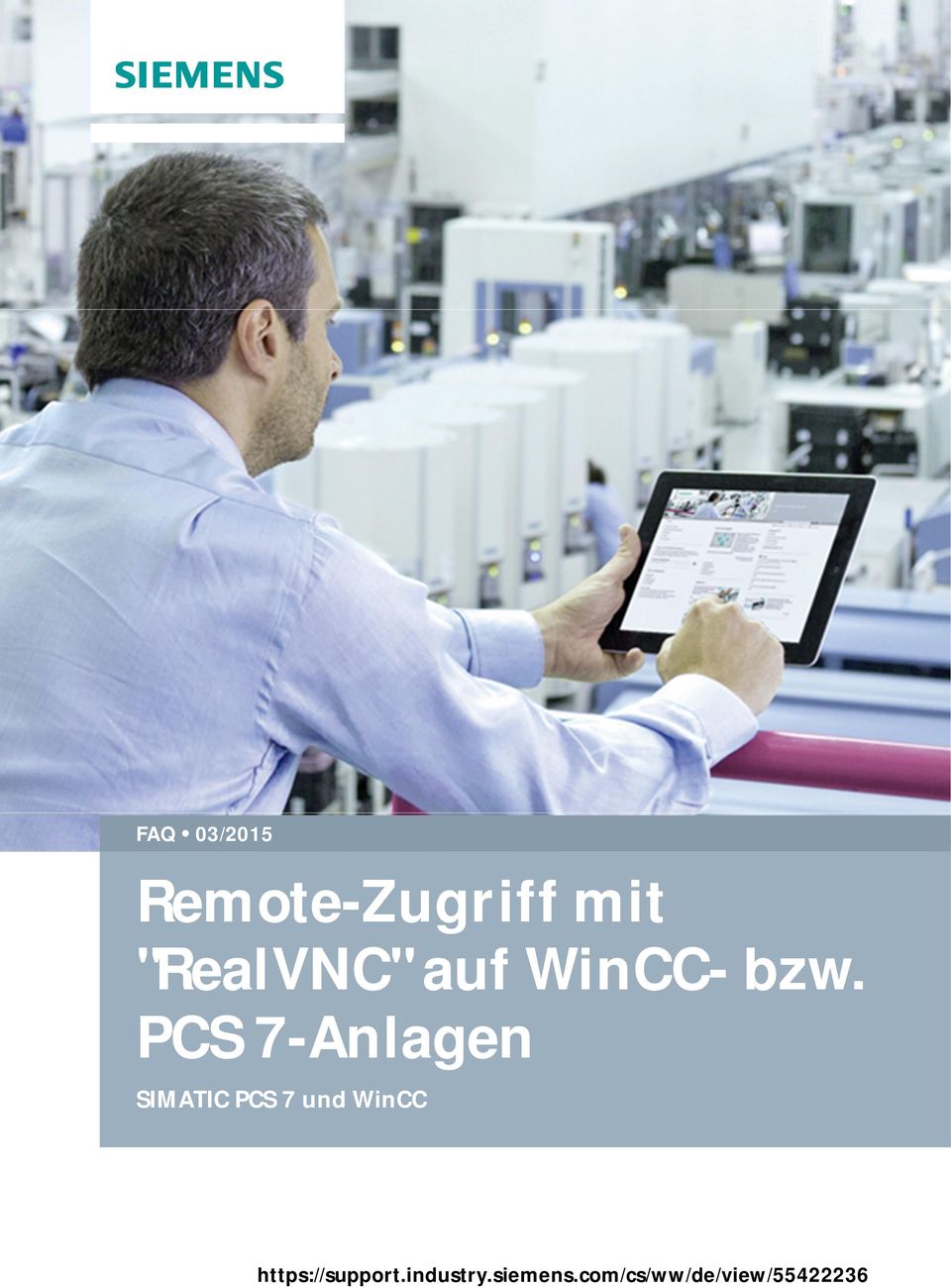 PCS 7-Anlagen SIMATIC PCS 7 und WinCC