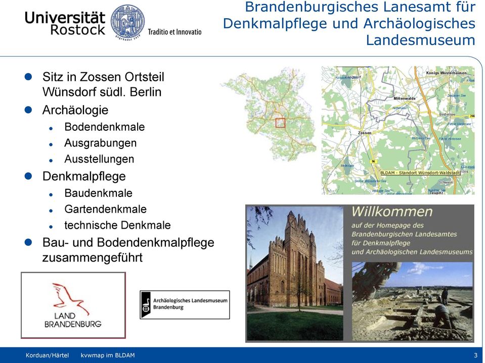 Berlin Archäologie Bodendenkmale Ausgrabungen Ausstellungen Denkmalpflege