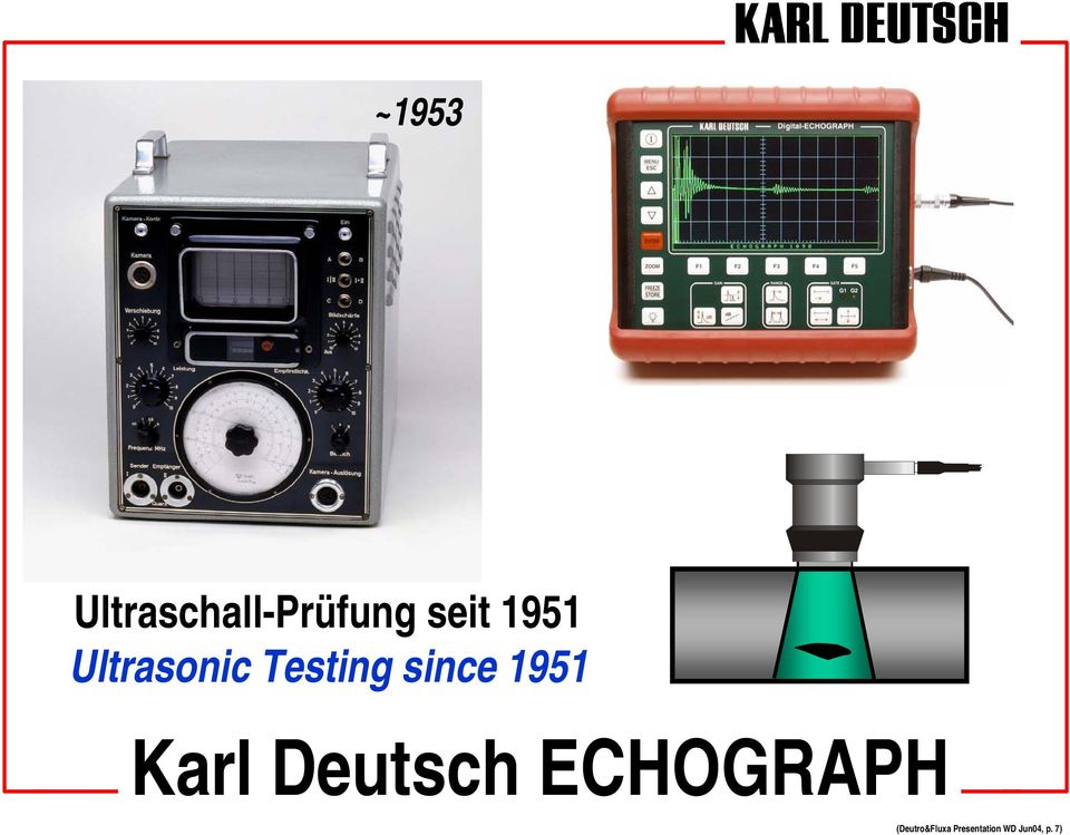 1951 Karl Deutsch ECHOGRAPH