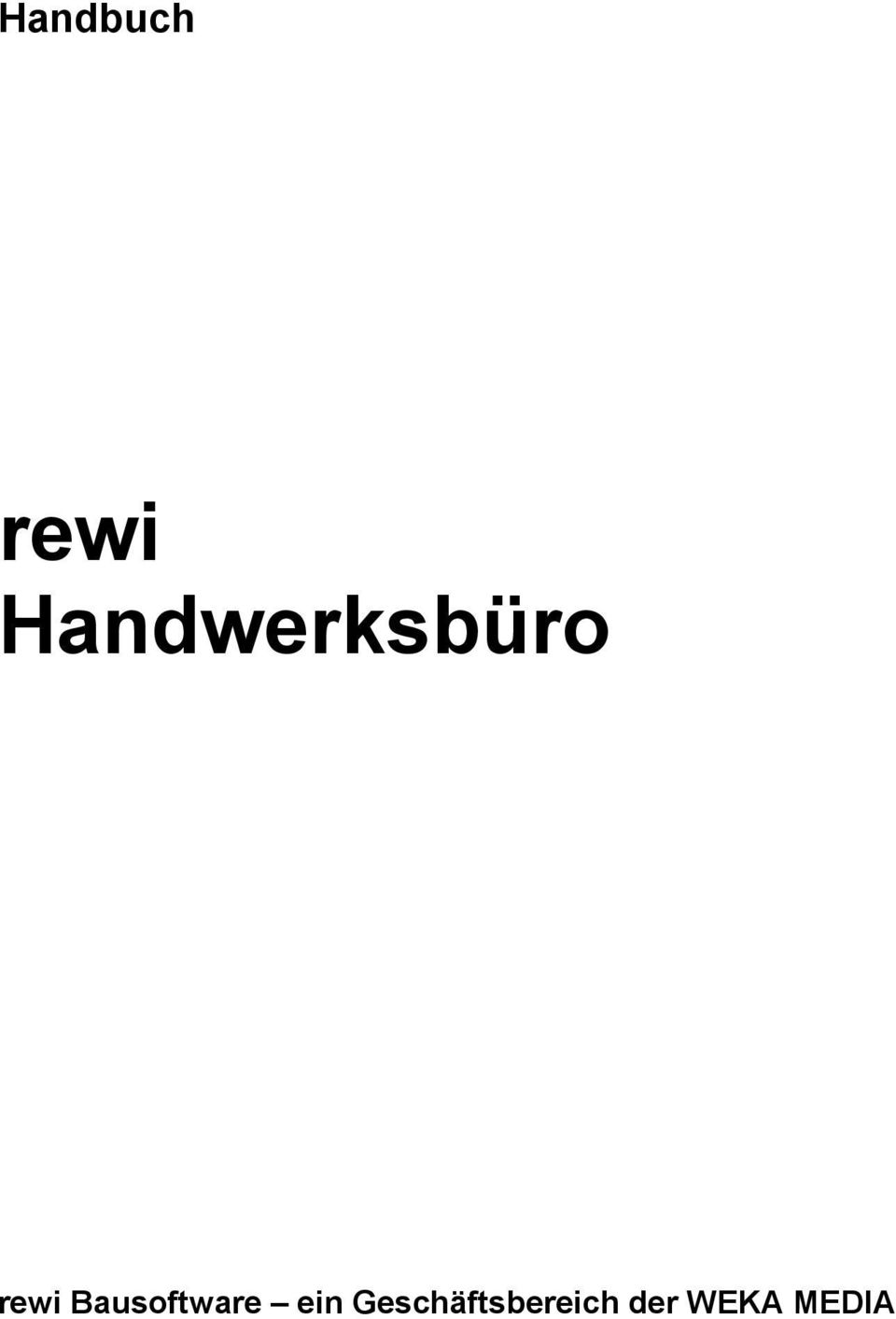 Handwerksbüro rewi