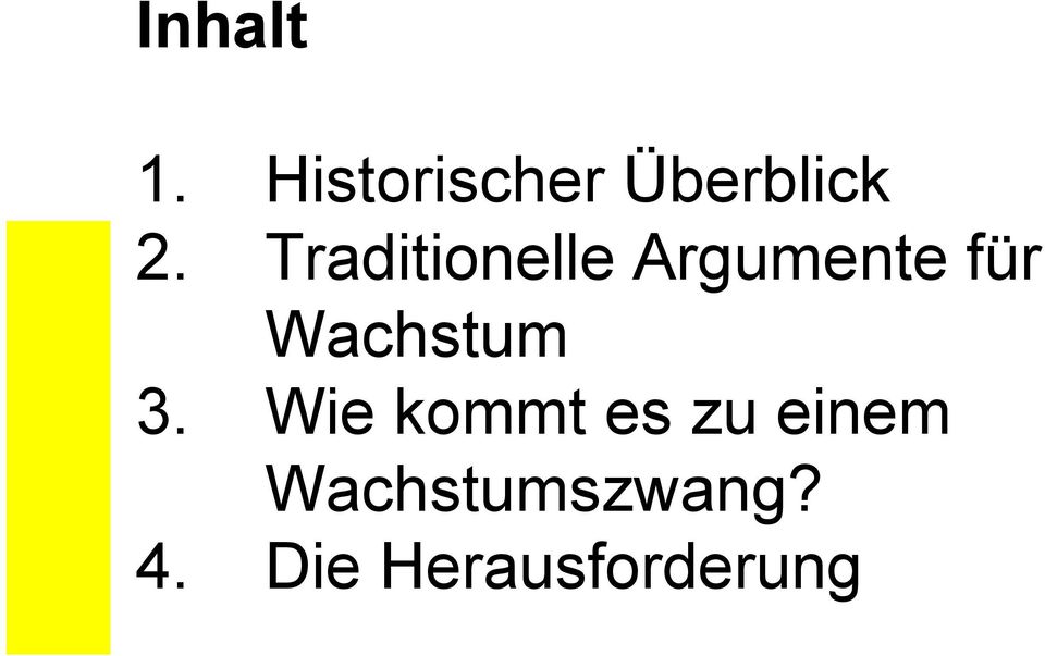 Traditionelle Argumente für