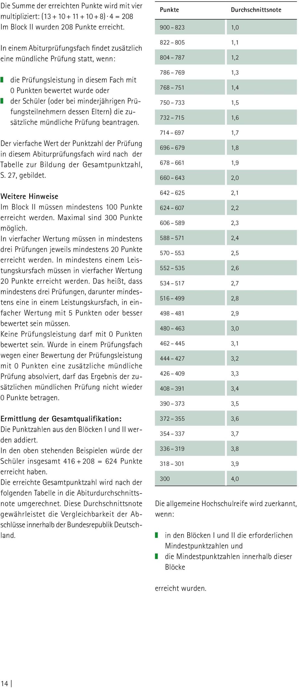 Prüfungsteilnehmern dessen Eltern) die zusätzliche mündliche Prüfung beantragen.