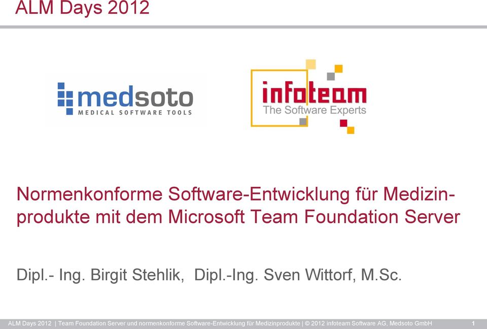 dem Microsoft Team Foundation Server Dipl.