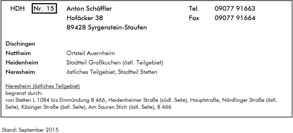 Auernheim Stadtteil Großkuchen (östl.