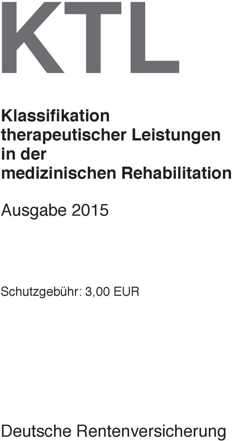 Rehabilitation Ausgabe 2007 2015