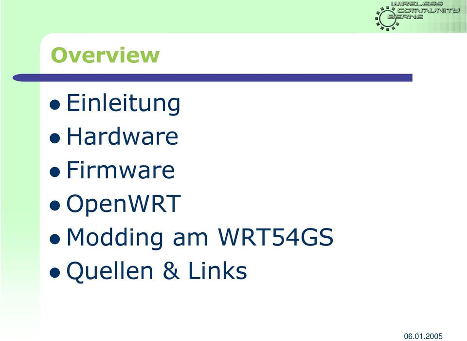 OpenWRT Modding am
