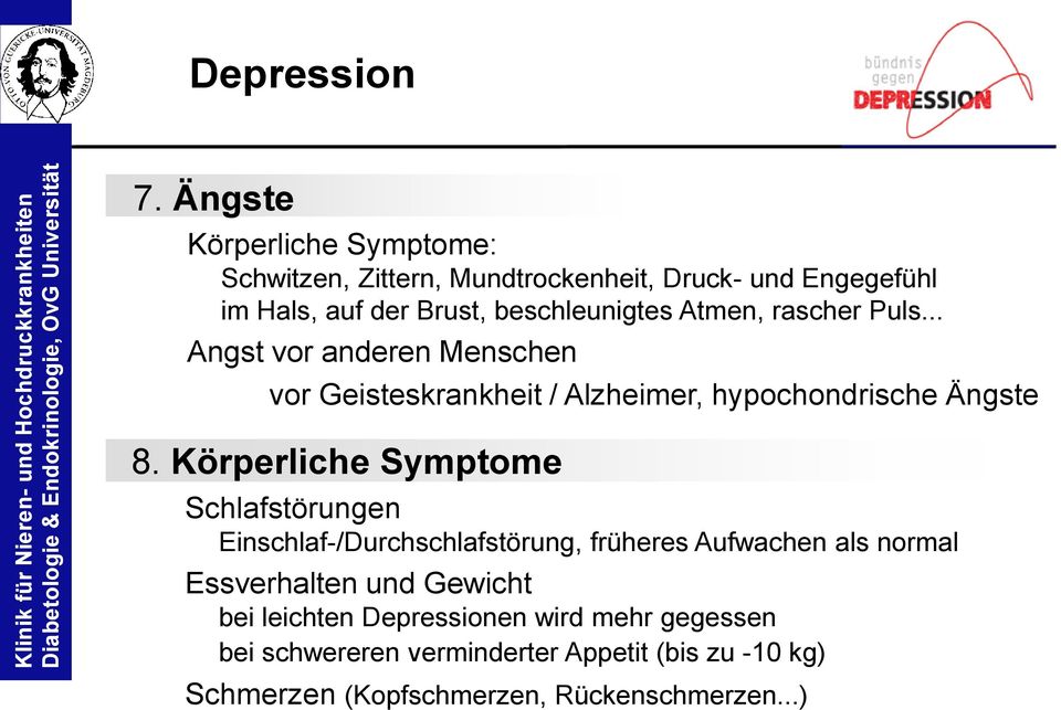 Atmen, rascher Puls... Angst vor anderen Menschen vor Geisteskrankheit / Alzheimer, hypochondrische Ängste 8.