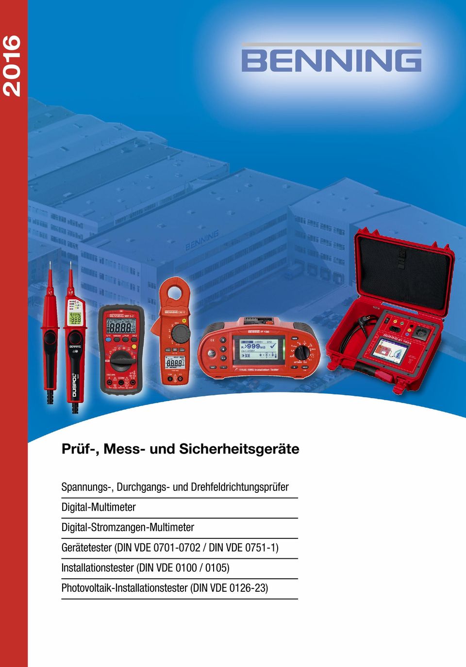 Digital-Stromzangen-Multimeter Gerätetester (DIN VDE 0701-0702 / DIN