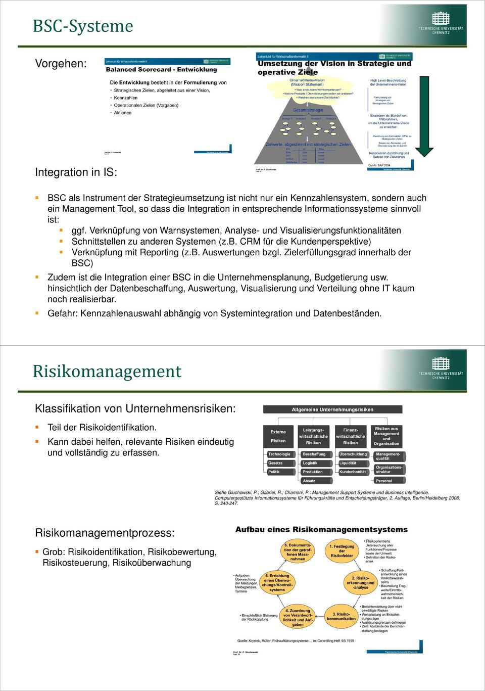 CRM für die Kundenperspektive) Verknüpfung mit Reporting (z.b. Auswertungen bzgl.