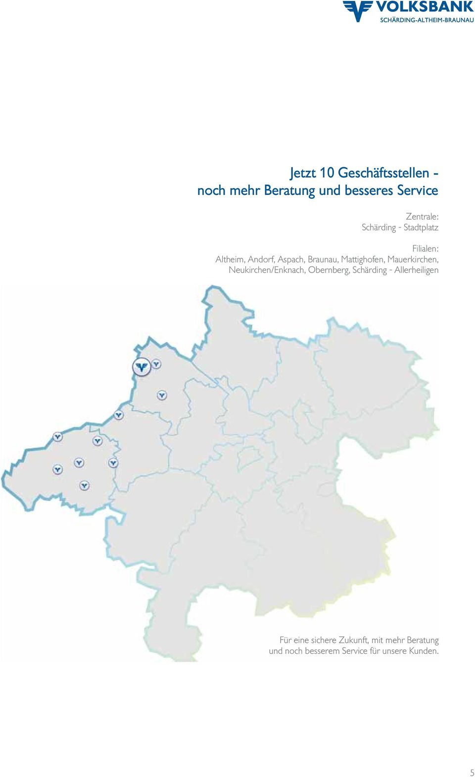 Mauerkirchen, Neukirchen/Enknach, Obernberg, Schärding - Allerheiligen Für eine