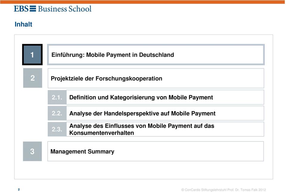 Definition und Kategorisierung von Mobile Payment 2.