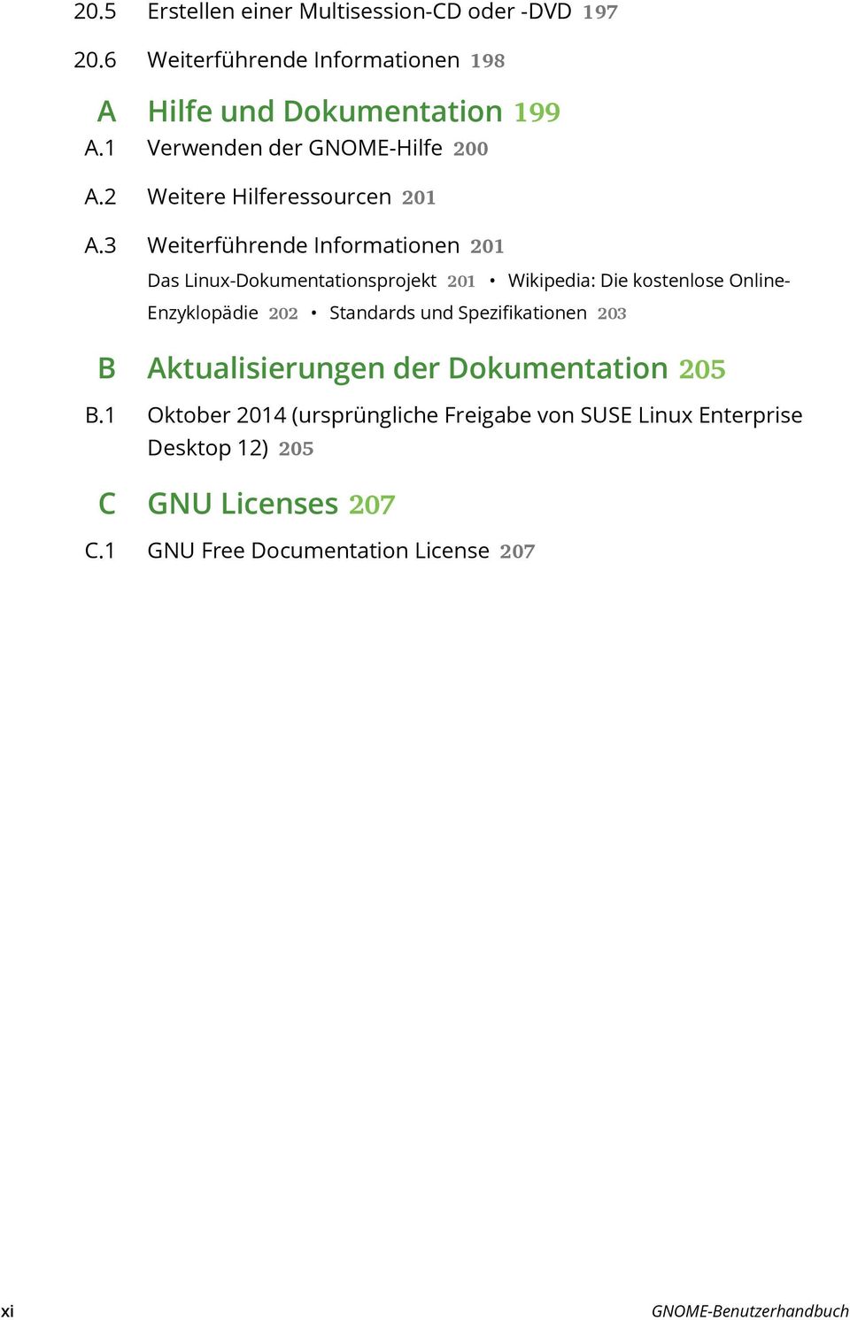 3 Weiterführende Informationen 201 Das Linux-Dokumentationsprojekt 201 Wikipedia: Die kostenlose OnlineEnzyklopädie 202 Standards und