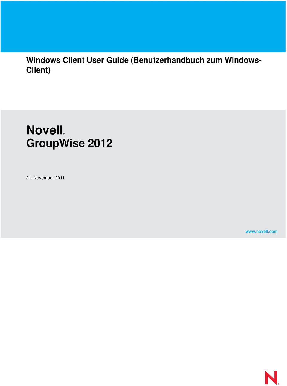 Windows- Client) Novell