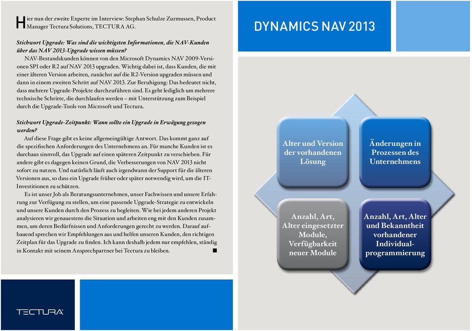 NAV-Bestandskunden können von den Microsoft Dynamics NAV 2009-Versionen SP1 oder R2 auf NAV 2013 upgraden.