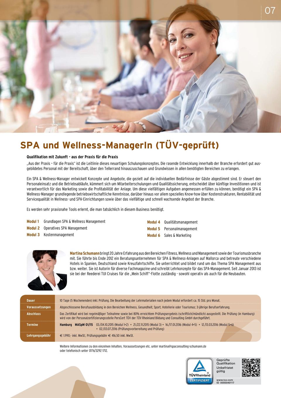 Ein SPA & Wellness-Manager entwickelt Konzepte und Angebote, die gezielt auf die individuellen Bedürfnisse der Gäste abgestimmt sind.