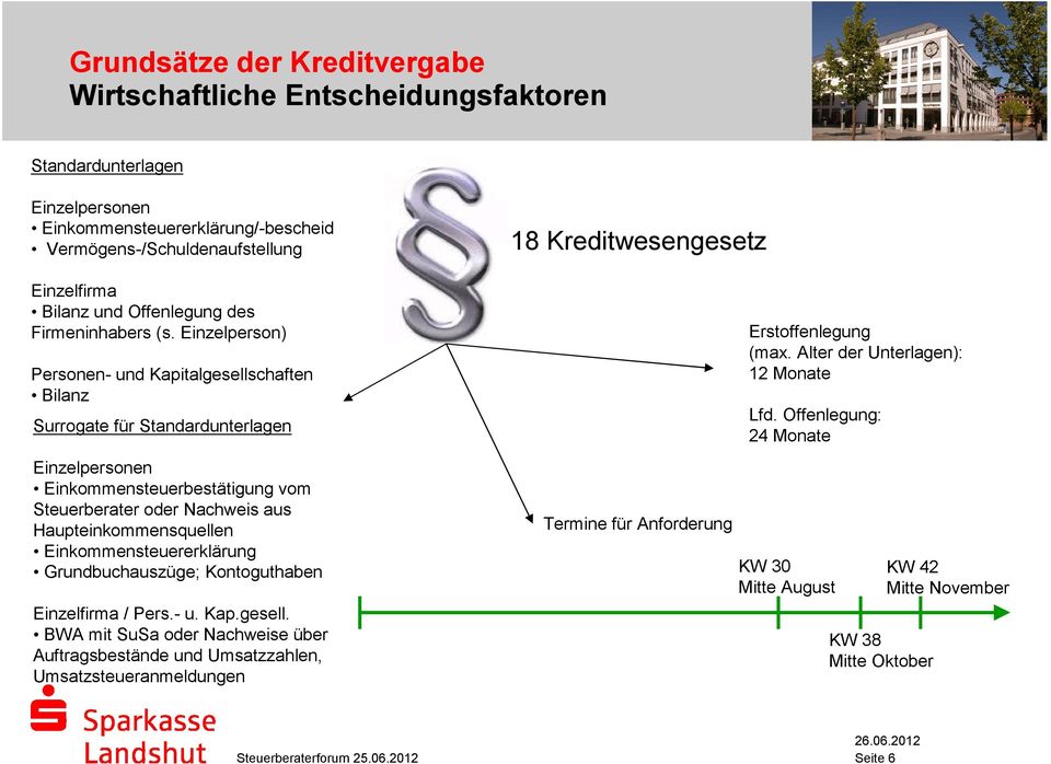 Einzelperson) Personen- und Kapitalgesellschaften Bilanz Surrogate für Standardunterlagen Einzelpersonen Einkommensteuerbestätigung vom Steuerberater oder Nachweis aus Haupteinkommensquellen