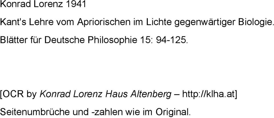 Blätter für Deutsche Philosophie 15: 94-125.