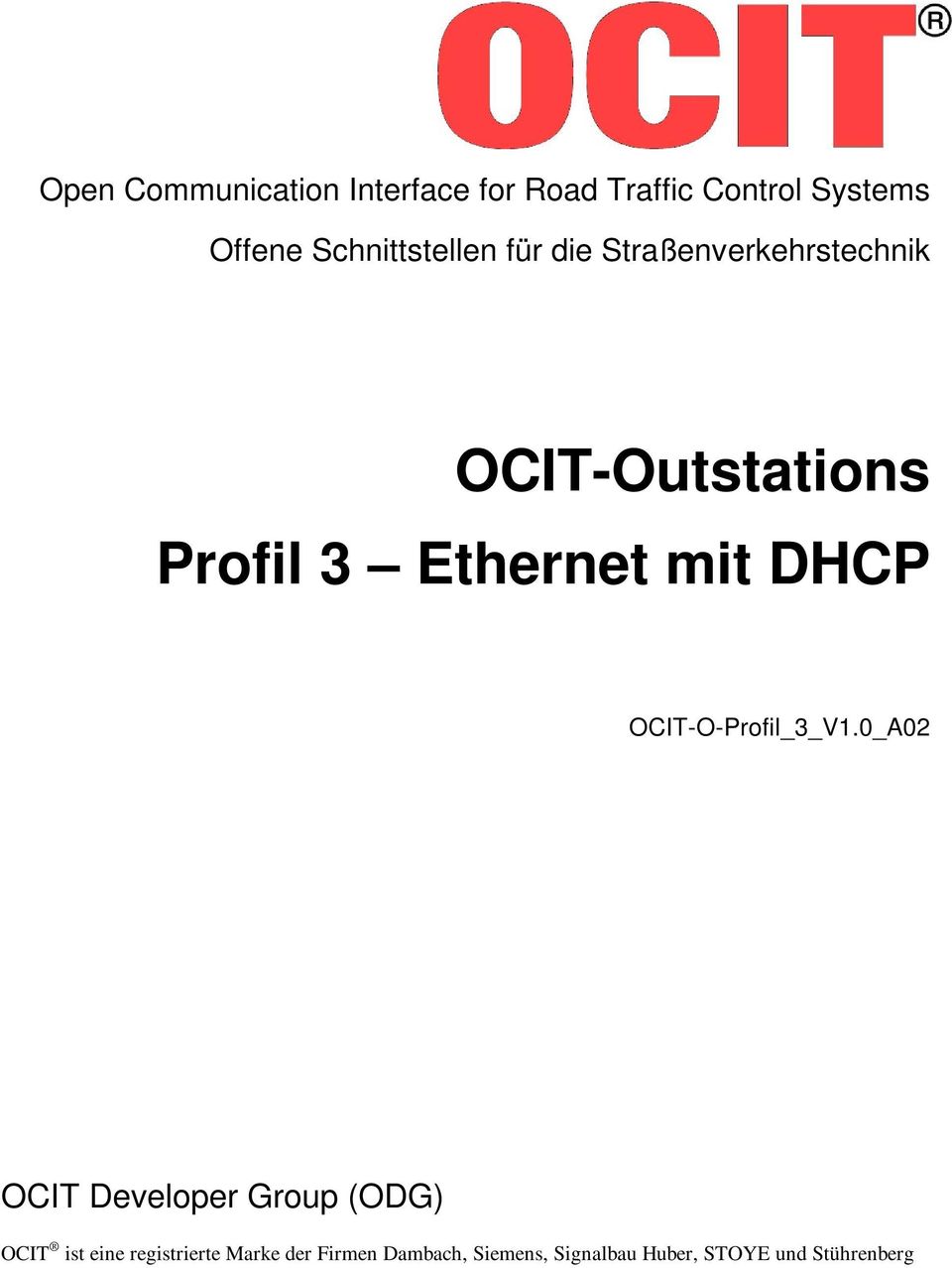 Ethernet mit DHCP OCIT-O-Profil_3_V1.