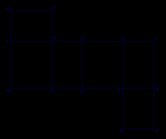 6. Der Quader 6.1. Eigenschaften und Begriffe Der Quader ist ein Raumkörper mit: 8 Ecken Die Ecken sind Endpunkte von je 3 Kanten.