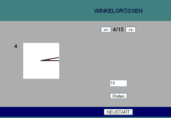 Seite 5 Internetseite Winkel messen mit dem Geodreieck http://winkel.schule.at/index2.