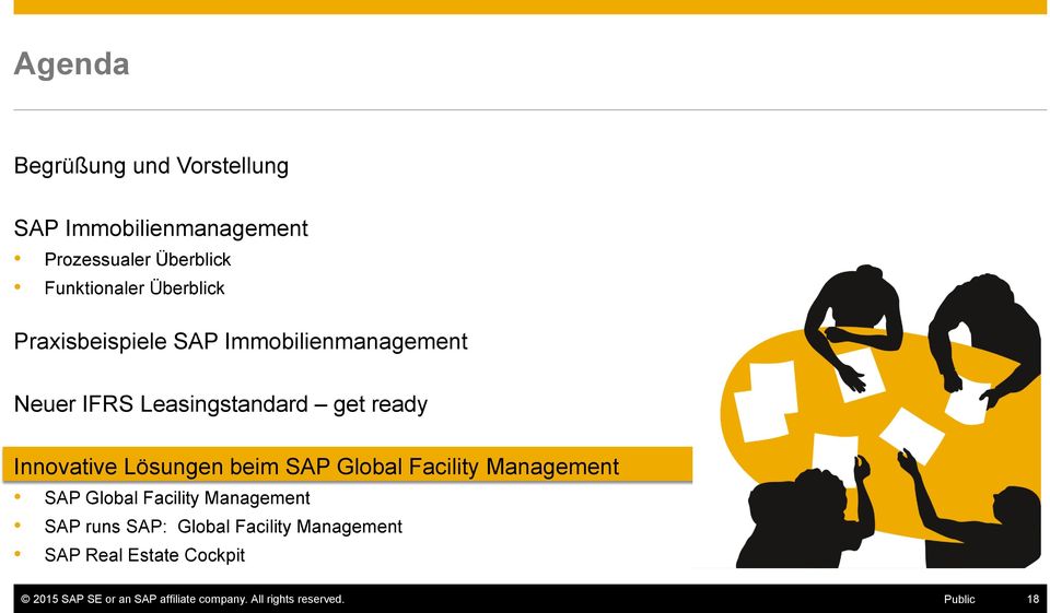 Lösungen beim SAP Global Facility Management SAP Global Facility Management SAP runs SAP: Global