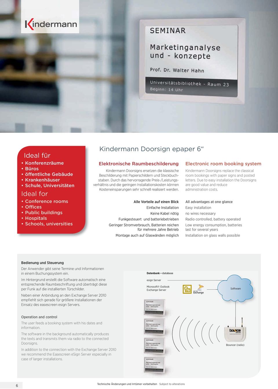 Durch das hervorragende Preis-/Leistungsverhältnis und die geringen Installationskosten können Kosteneinsparungen sehr schnell realisiert werden.