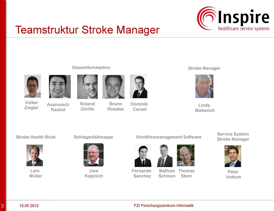 Schlaganfallmappe Workflowmanagement Software Service System Stroke Manager Lars Müller