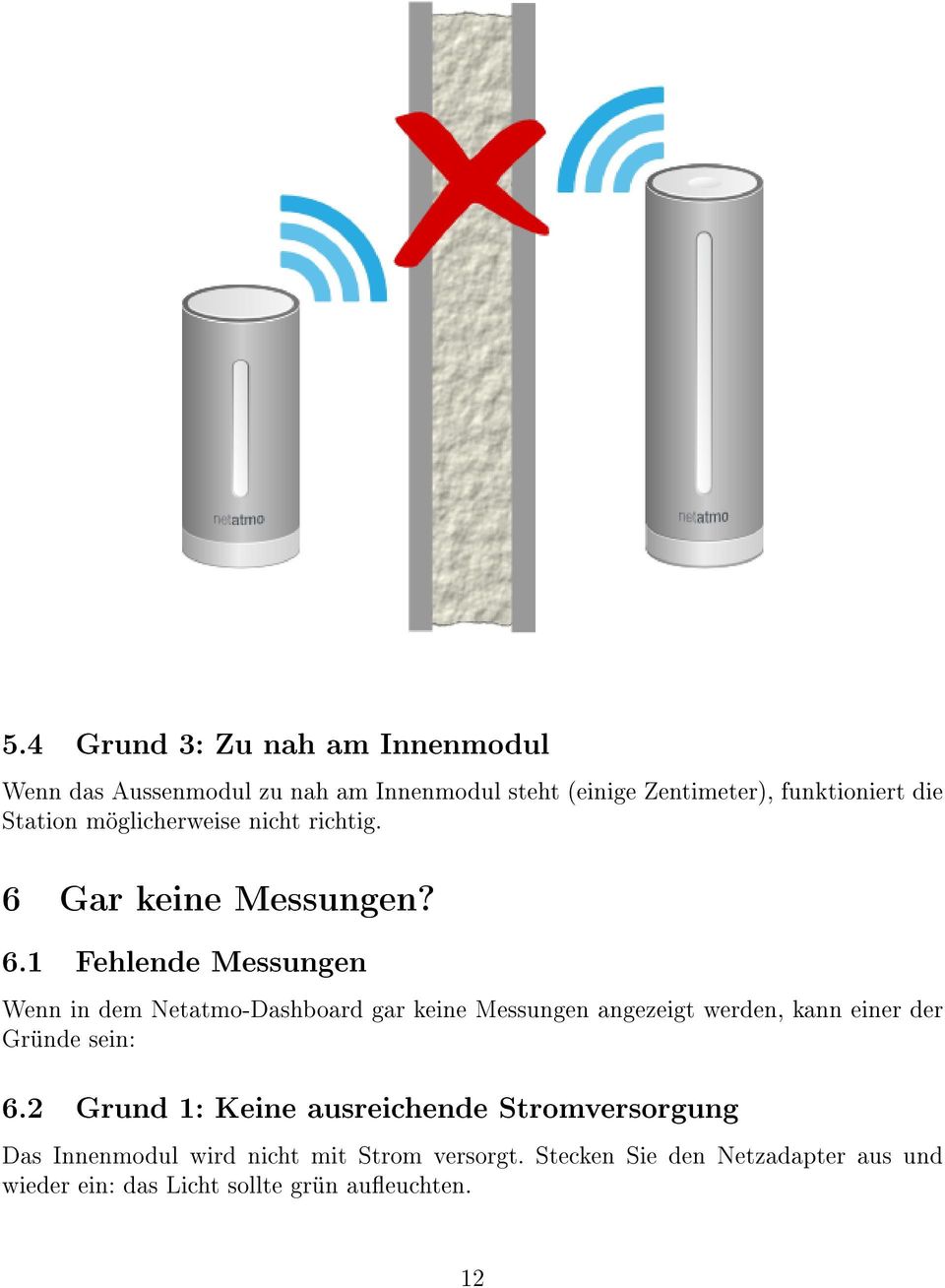 Gar keine Messungen? 6.