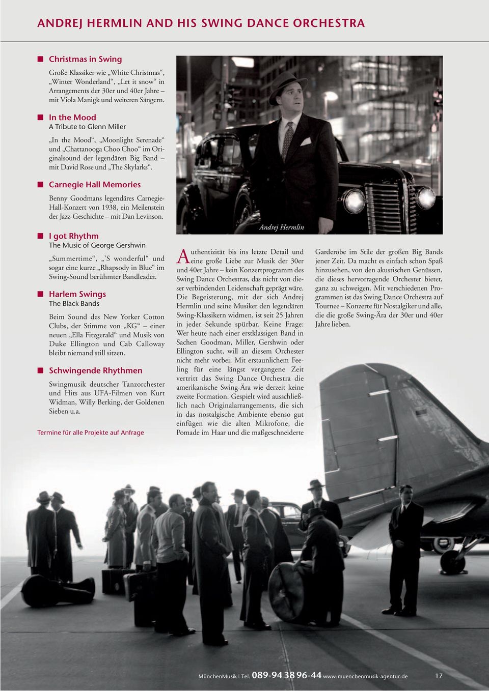 Carnegie Hall Memories Benny Goodmans legendäres Carnegie- Hall-Konzert von 1938, ein Meilenstein der Jazz-Geschichte mit Dan Levinson.