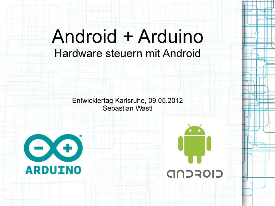 Android Entwicklertag