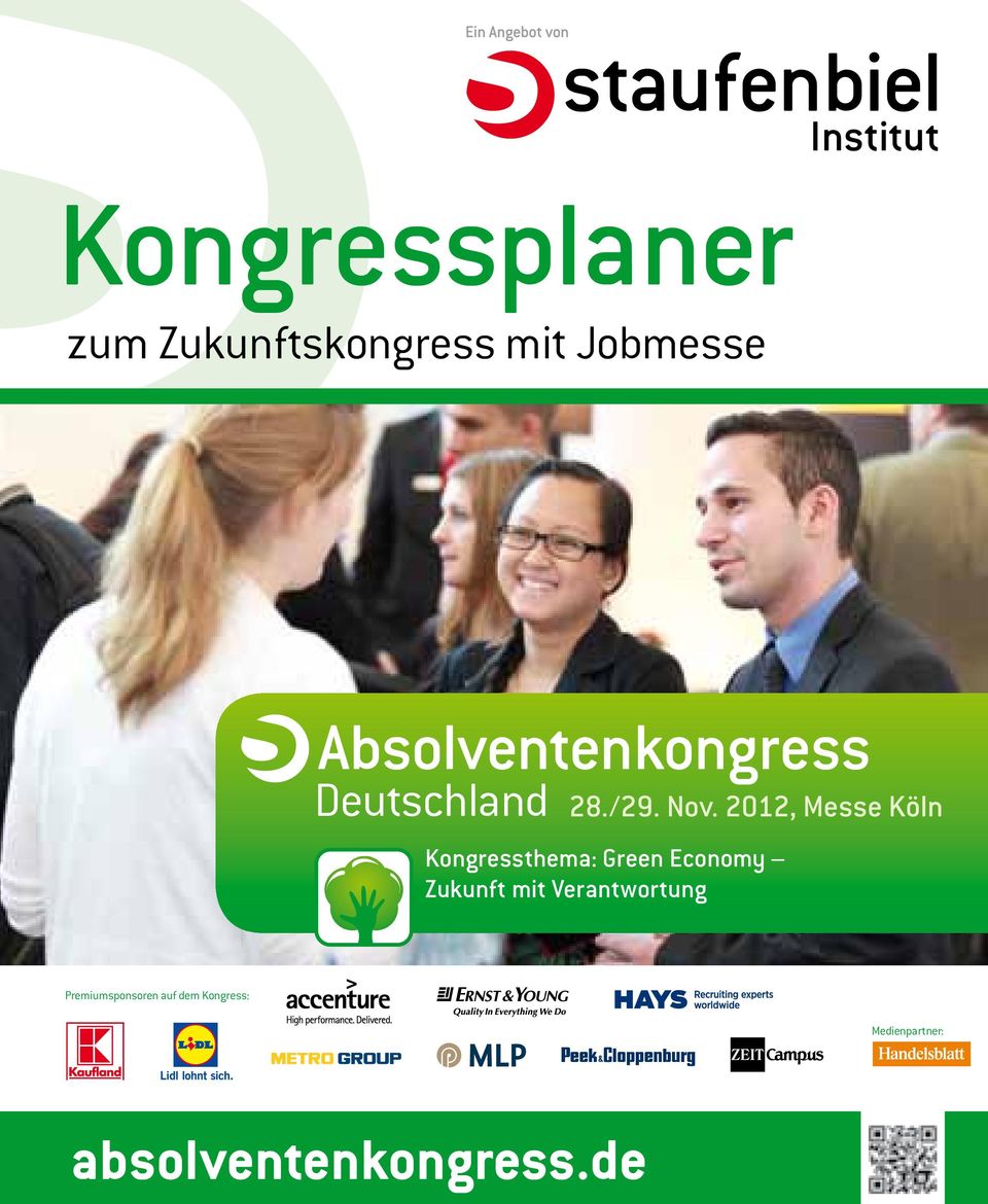 2012, Messe Köln Kongressthema: Green Economy