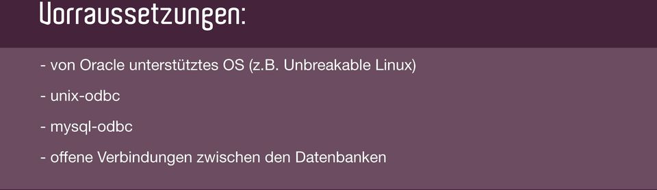Unbreakable Linux) - unix-odbc -
