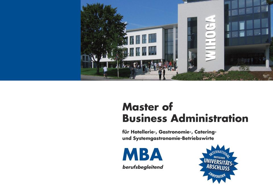 Systemgastronomie-Betriebswirte MBA