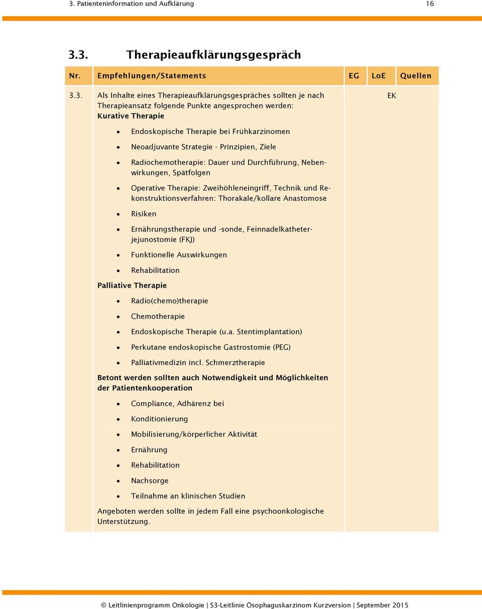 Zweihöhleneingriff, Technik und Rekonstruktionsverfahren: Thorakale/kollare Anastomose Risiken Ernährungstherapie und -sonde, Feinnadelkatheterjejunostomie (FKJ) Funktionelle Auswirkungen