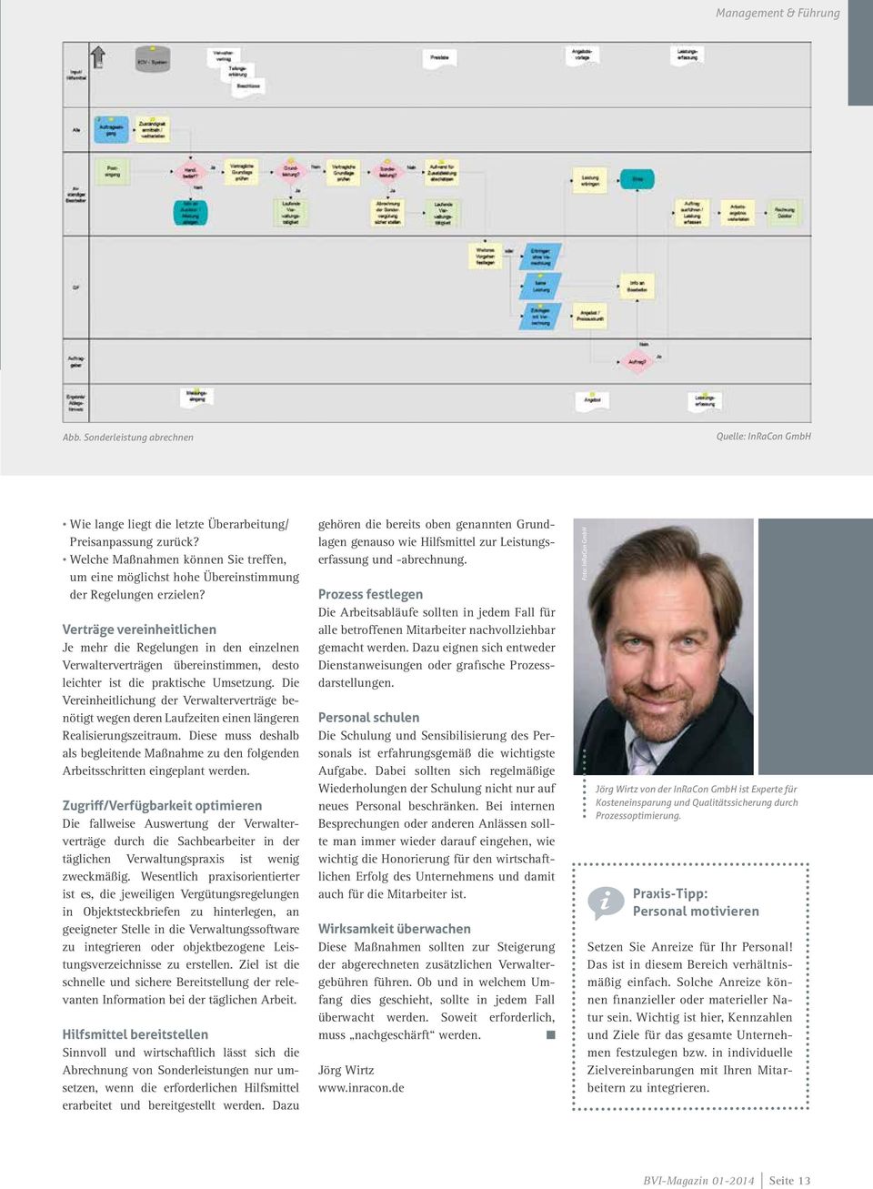 Verträge vereinheitlichen Je mehr die Regelungen in den einzelnen Verwalterverträgen übereinstimmen, desto leichter ist die praktische Umsetzung.