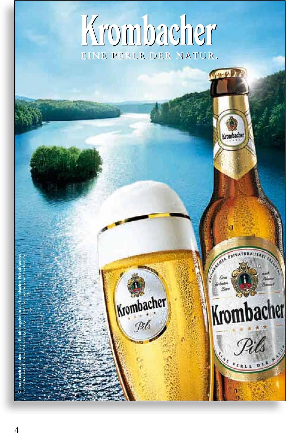 Krombacher Privatbrauerei 57215 Kreuztal Am