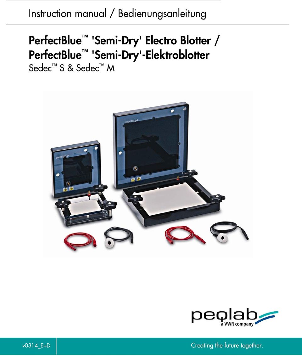 PerfectBlue 'Semi-Dry'-Elektroblotter Sedec